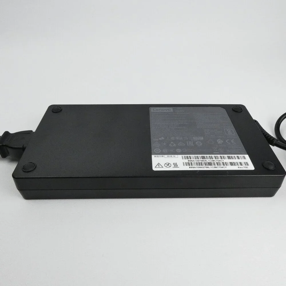 Lenovo 230W Power Supply Adapter ADL230NLC3A 20V 11.5A Square Tip Black Genuine